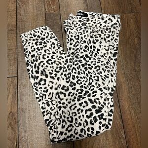 Express cheetah jeans
